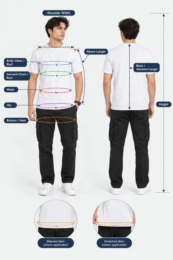 Men's measurement guide