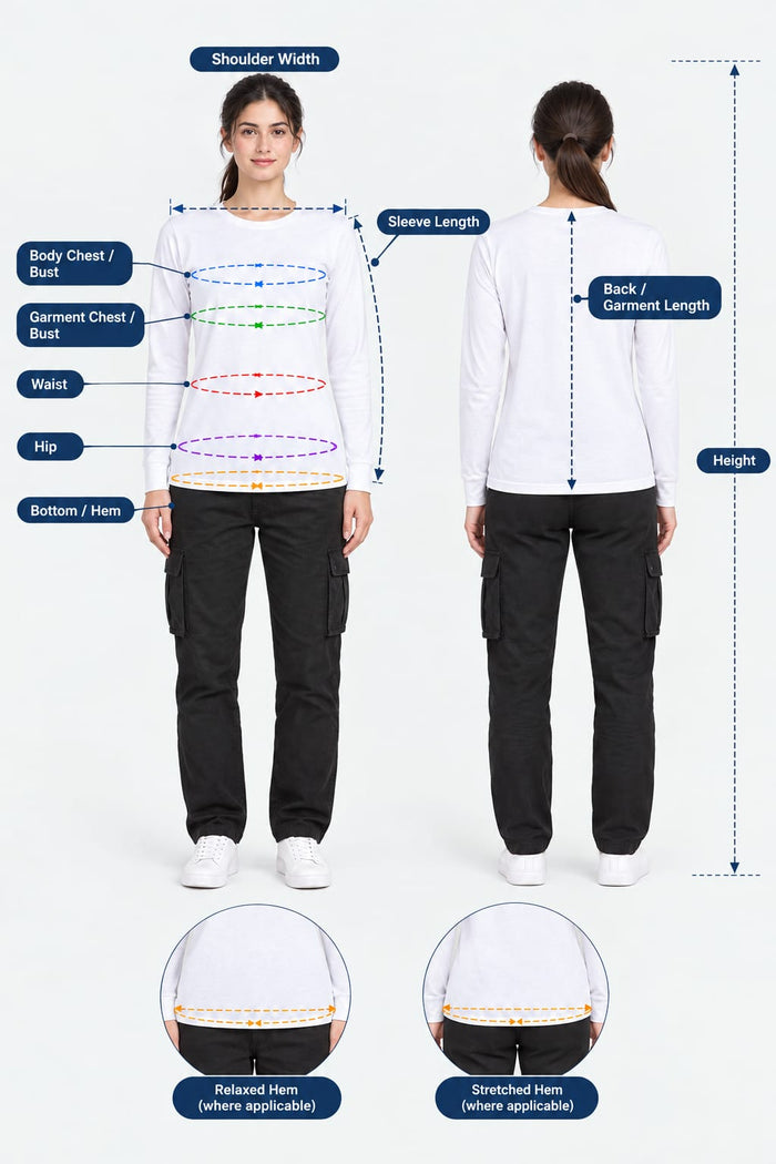 Women's measurement guide