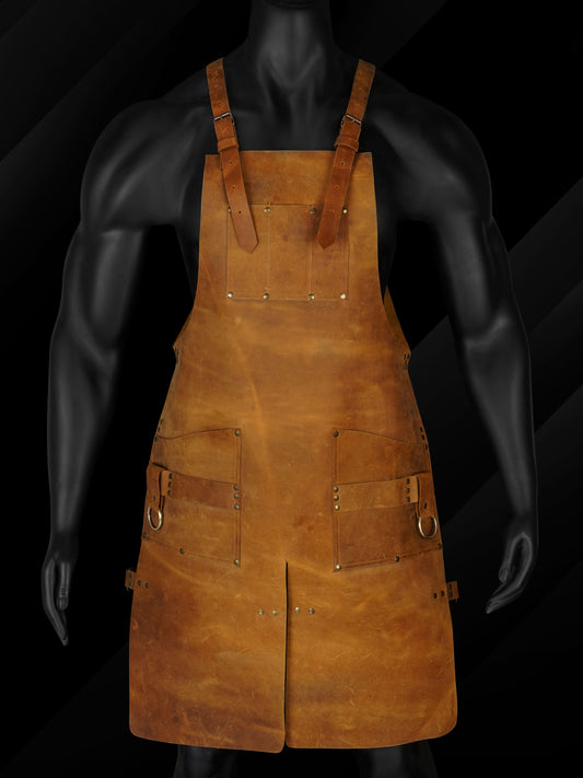 Blacksmith leather apron, leather welding apron, durable pull-up leather apron, custom engraved leather apron, men’s shop apron, grilling apron for BBQ lovers, thick leather apron with pockets, leather apron for carpentry tools, personalized apron with name, father’s day leather apron gift, leather apron for craftsmen and DIYers, workshop utility apron, butcher apron in cowhide leather, handmade apron for men.

