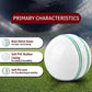 White Leather Cricket Ball – Handmade & Match Ready