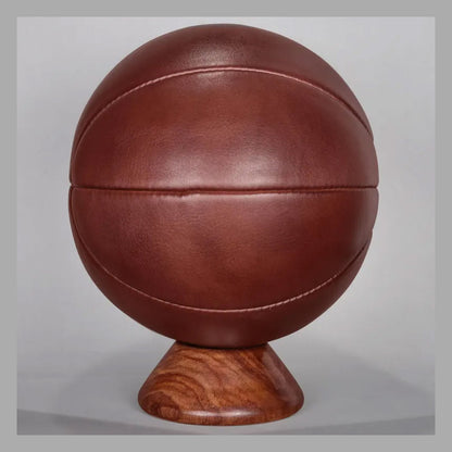 Retro Vintage Leather Basketball – 1900s Sports Decor