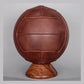 Retro Vintage Leather Soccer Ball – 1900s Display Decor