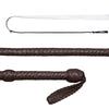 Indiana Jones Kangaroo Leather Bullwhip — Chocolate Brown, 4ft to 12ft
