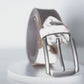 Genuine Hair-On Cowhide Leather Belt – Unique & Handmade in the UK